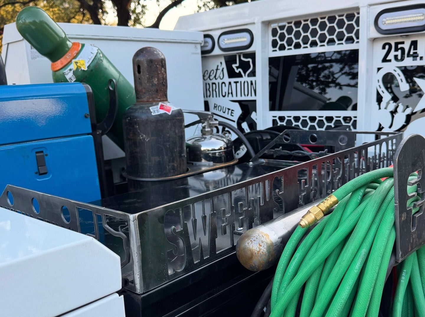 Custom Tool Box Rack