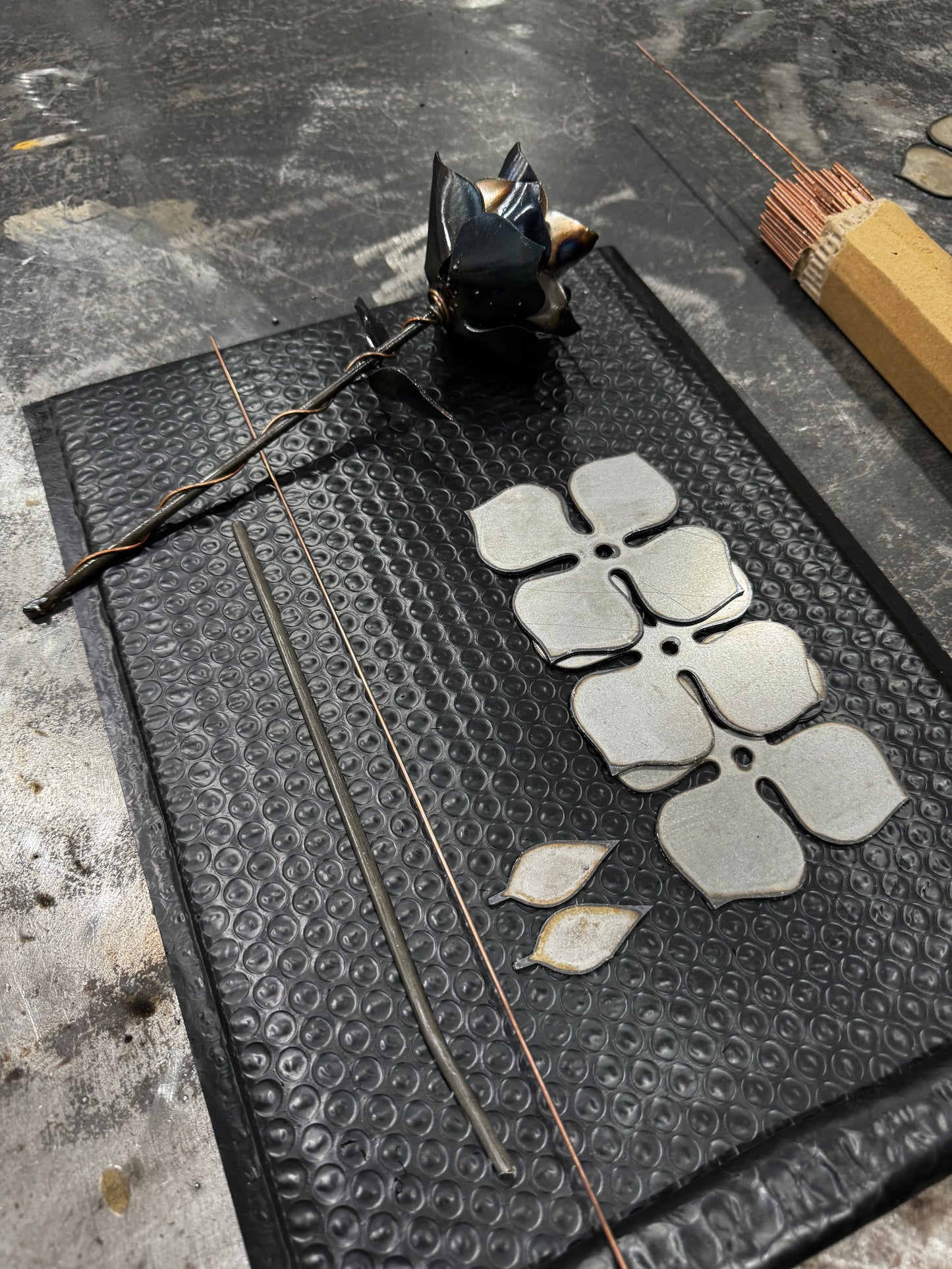 DIY METAL ROSE KIT (Single)