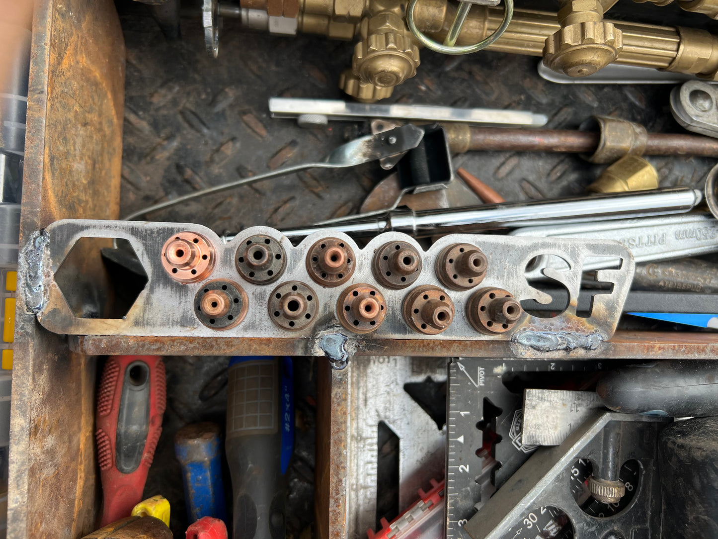 Torch tip holder & Wrench