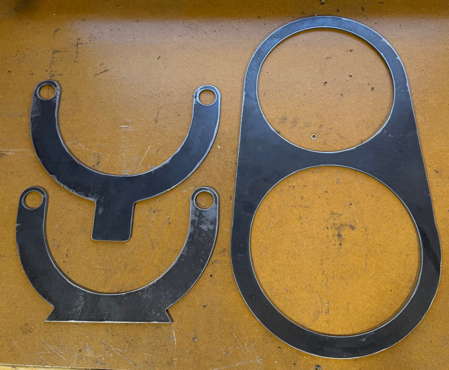 Oxygen/acetylene plus fire extinguisher bottle racks