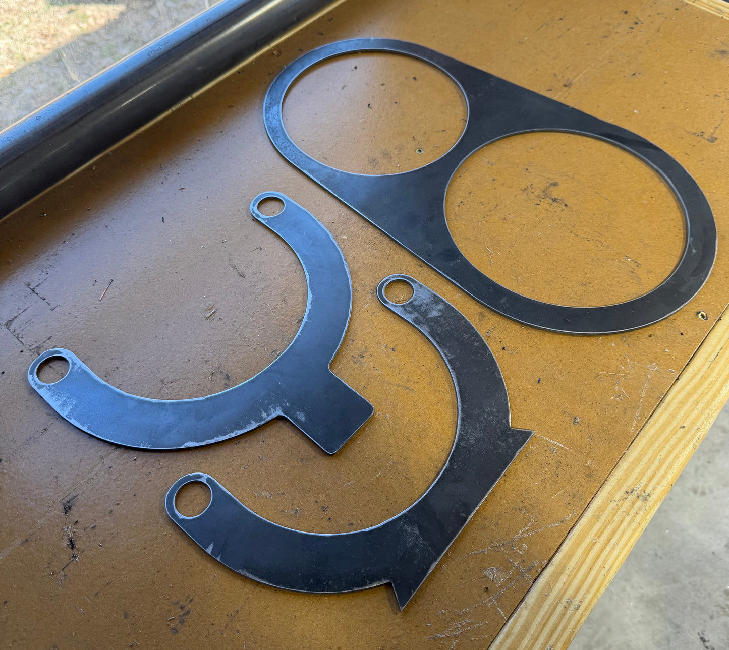 Oxygen/acetylene plus fire extinguisher bottle racks