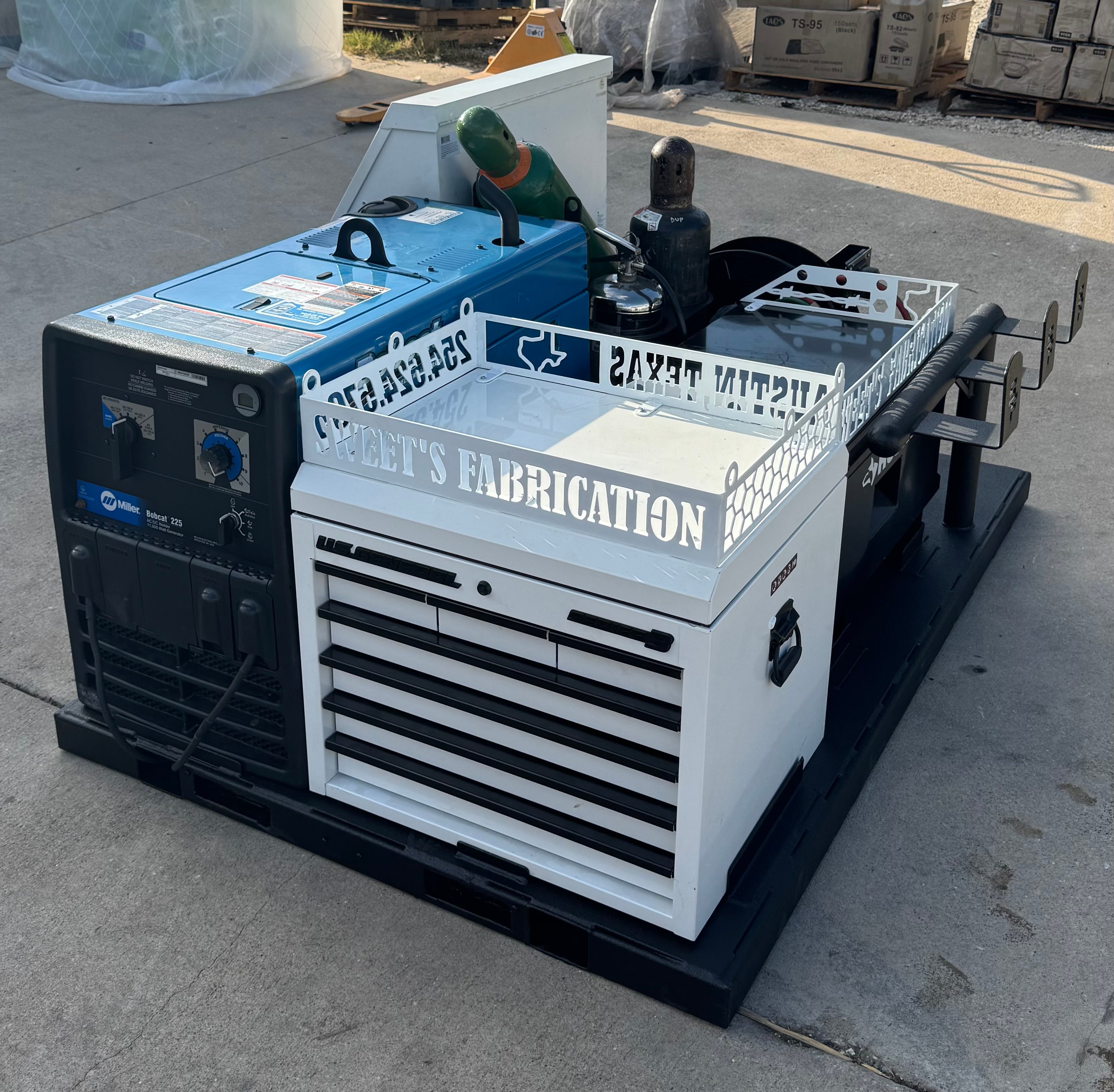 Pat Rack Tool Box Custom Tool Box Rack – Sweet’s Fabrication
